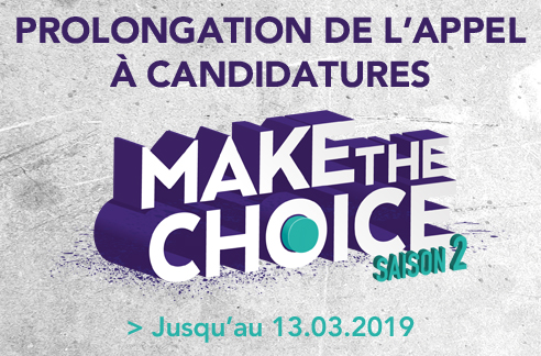 Prolongation de l’appel à candidatures !